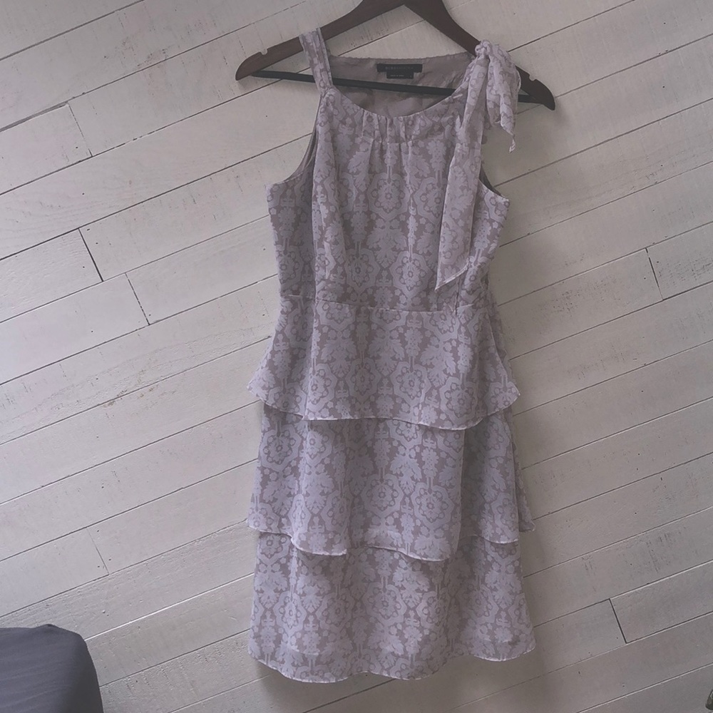 NWOT BCBGMaxAzria dress with frills
